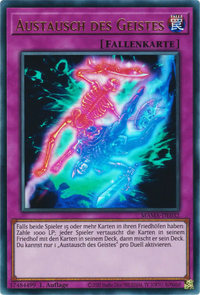 Austausch des Geistes Yu-Gi-Oh! Karte MAMA-DE032 Ultra Rare