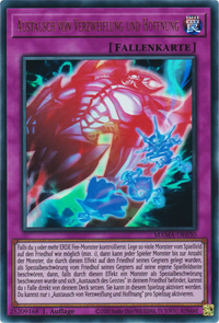 Austausch von Verzweiflung und Hoffnung Yu-Gi-Oh! Karte MAMA-DE030 Ultra Rare