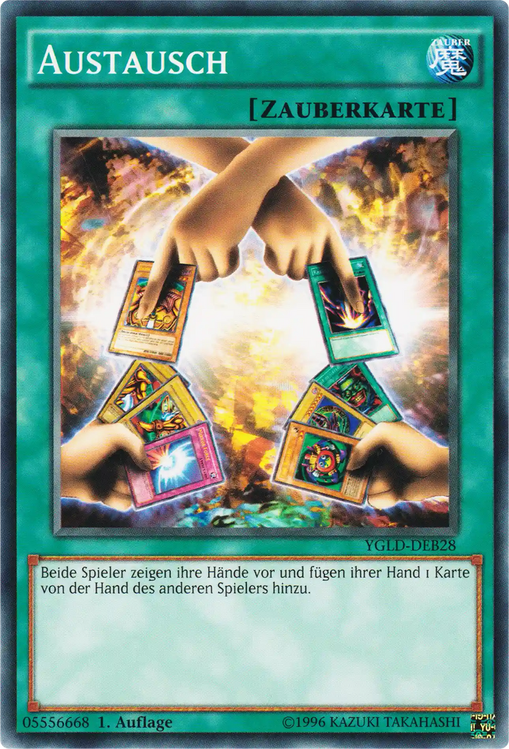 Austausch Yu-Gi-Oh! Karte YGLD-DEB28 Common