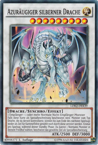Azuräugiger silberner Drache Yu-Gi-Oh! Karte LDK2-DEK39 Common