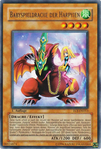 Babyspieldrache der Harpyien Yu-Gi-Oh! Karte EOJ-DE013 Rare