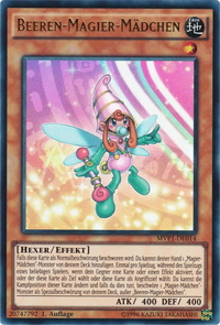 Beeren-Magier-Mädchen Yu-Gi-Oh! Karte MVP1-DE014 Ultra Rare