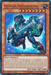 Berserkion, Elektromagnetkrieger Yu-Gi-Oh! Karte SDMY-DE004 Ultra Rare