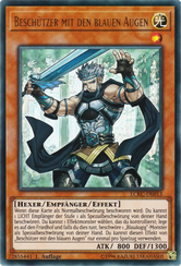 Beschützer mit den blauen Augen Yu-Gi-Oh! Karte LCKC-DE013 Ultra Rare
