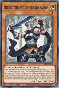 Beschützer mit den blauen Augen Yu-Gi-Oh! Karte LDS2-DE010 Common