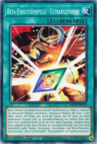 Beta-Evolutionspille - Ultranszendenz Yu-Gi-Oh! Karte MP24-DE375 Common