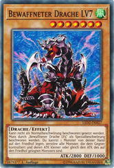 Bewaffneter Drache LV7 Yu-Gi-Oh! Karte LED2-DE027 Common
