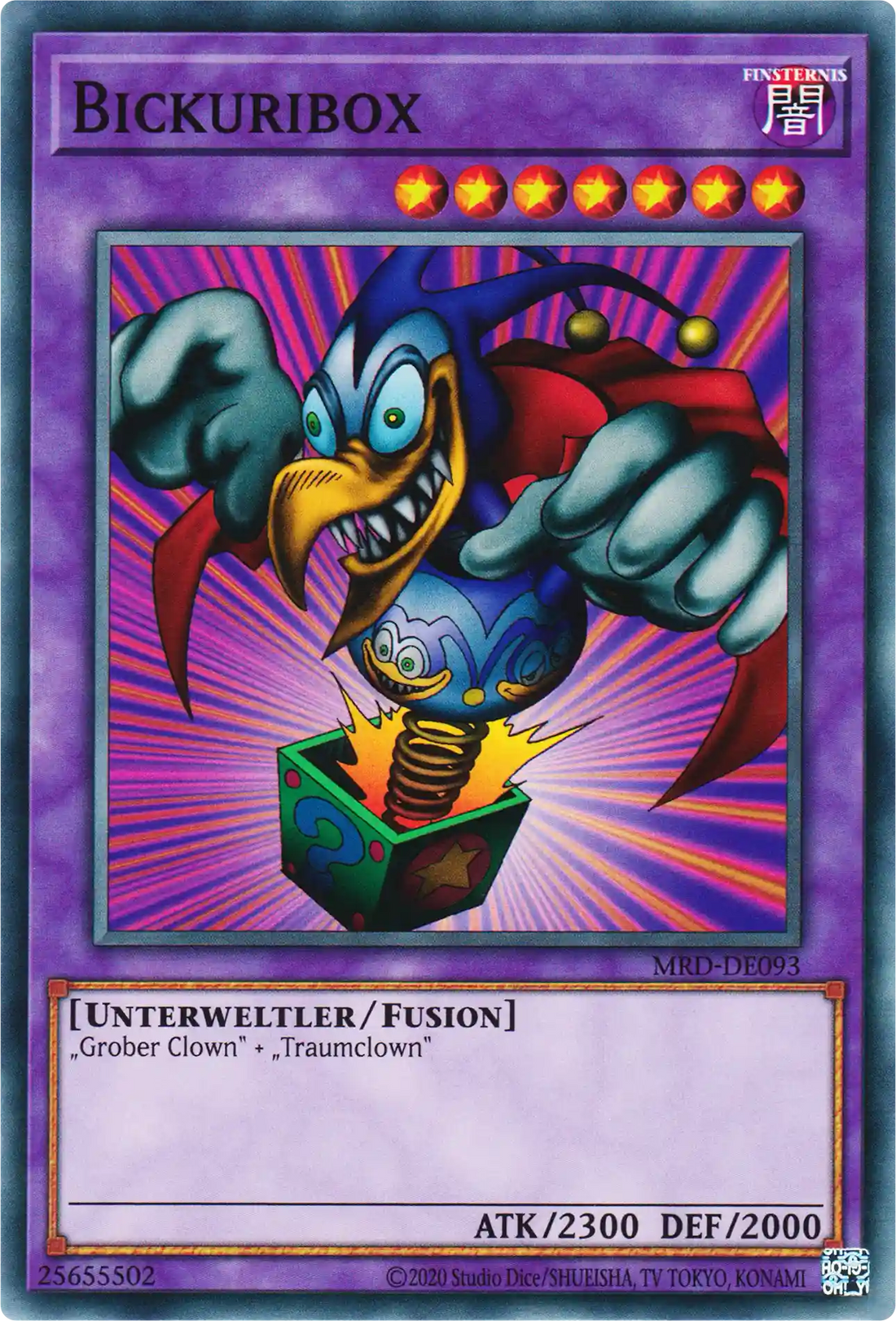 Bickuribox Yu-Gi-Oh! Karte MRD-DE093 Common