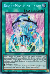 Bingo-Maschine, Los!!! Yu-Gi-Oh! Karte RA02-DE062 Secret Rare