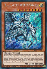 Blauäugiger Abgrunddrache Yu-Gi-Oh! Karte RA01-DE016 Platinum Secret Rare