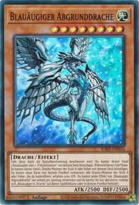 Blauäugiger Abgrunddrache Yu-Gi-Oh! Karte RA01-DE016 Super Rare