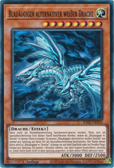 Blauäugiger alternativer weißer Drache Yu-Gi-Oh! Karte RA02-DE010 Super Rare