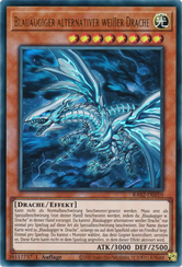 Blauäugiger alternativer weißer Drache Yu-Gi-Oh! Karte RA02-DE010 Ultra Rare