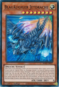 Blauäugiger Jetdrache Yu-Gi-Oh! Karte RA02-DE017 Super Rare