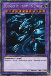 Blauäugiger ultimativer Drache Yu-Gi-Oh! Karte RA03-DE178 Platinum Secret Rare