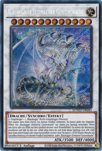 Blauäugiger ultimativer Geisterdrache Yu-Gi-Oh! Karte SDWD-DE043 Secret Rare