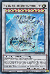 Blauäugiger ultimativer Geisterdrache Yu-Gi-Oh! Karte SDWD-DE043 Ultra Rare