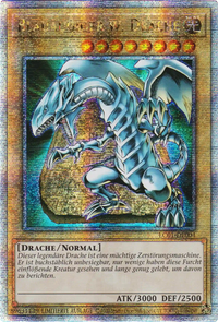 Blauäugiger w. Drache Yu-Gi-Oh! Karte LC01-DE004 Quarter Century Secret Rare