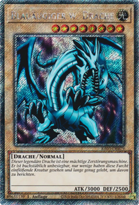 Blauäugiger w. Drache Yu-Gi-Oh! Karte RA03-DE079 Platinum Secret Rare