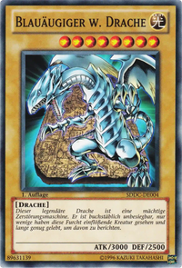 Blauäugiger w. Drache Yu-Gi-Oh! Karte SDDC-DE004 Common