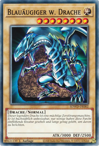 Blauäugiger w. Drache Yu-Gi-Oh! Karte SDWD-DE002 Common
