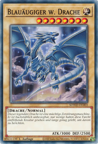 Blauäugiger w. Drache Yu-Gi-Oh! Karte SDWD-DE003 Common