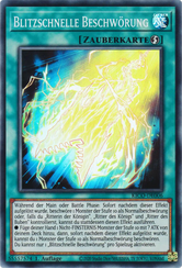 Blitzschnelle Beschwörung Yu-Gi-Oh! Karte KICO-DE006 Super Rare