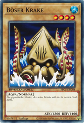 Böser Krake Yu-Gi-Oh! Karte SBC1-DEC08 Common