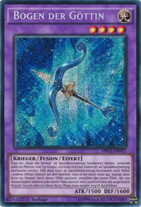 Bogen der Göttin Yu-Gi-Oh! Karte DRL2-DE011 Secret Rare