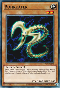 Bohrkäfer Yu-Gi-Oh! Karte PSV-DE078 Common