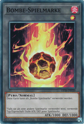 Bombe-Spielmarke Yu-Gi-Oh! Karte OP26-DE030 Super Rare