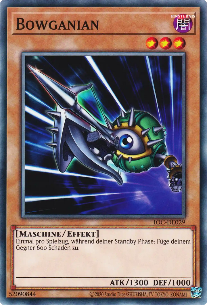 Bowganian Yu-Gi-Oh! Karte IOC-DE029 Common