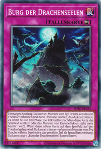 Burg der Drachenseelen Yu-Gi-Oh! Karte SDBE-DE033 Common