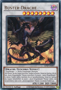 Buster-Drache Yu-Gi-Oh! Karte GFTP-DE097 Ultra Rare