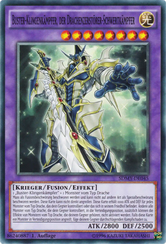 Buster-Klingenkämpfer, der Drachenzerstörer-Schwertkämpfer Yu-Gi-Oh! Karte SDMY-DE045 Common
