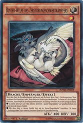 Buster-Welpe des Zerstörungsschwertkämpfers Yu-Gi-Oh! Karte BOSH-DE019 Super Rare