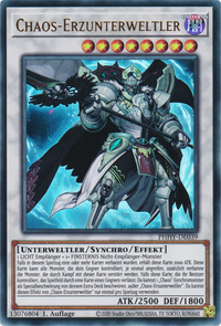 Chaos-Erzunterweltler Yu-Gi-Oh! Karte PHHY-DE039 Ultra Rare