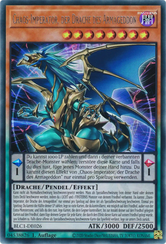 Chaos-Imperator, der Drache des Armageddon Yu-Gi-Oh! Karte BLC1-DE026 Silver Ultra Rare