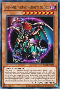 Chaos-Imperatordrache - Gesandter des Endes Yu-Gi-Oh! Karte TOCH-DE030 Rare