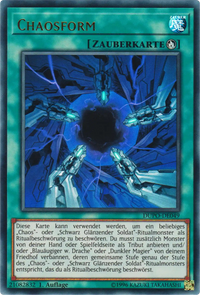Chaosform Yu-Gi-Oh! Karte DUPO-DE049 Ultra Rare