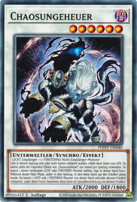 Chaosungeheuer Yu-Gi-Oh! Karte PHHY-DE040 Common