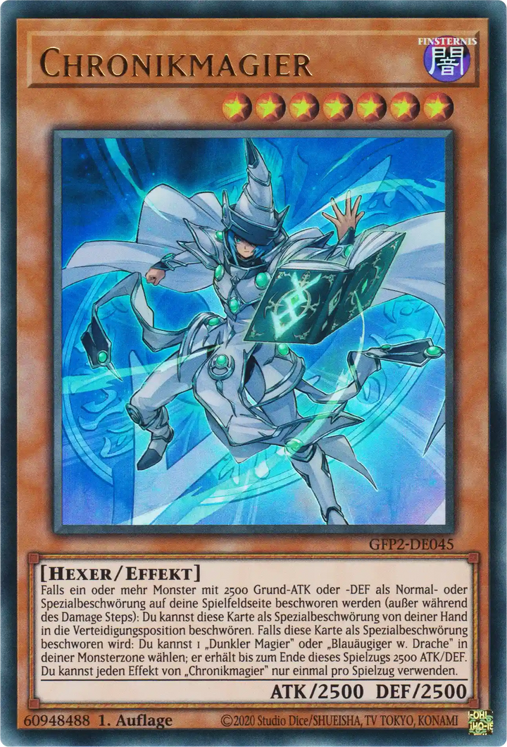 Chronikmagier Yu-Gi-Oh! Karte GFP2-DE045 Ultra Rare