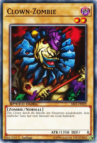 Clown-Zombie Yu-Gi-Oh! Karte SBLS-DE029 Common