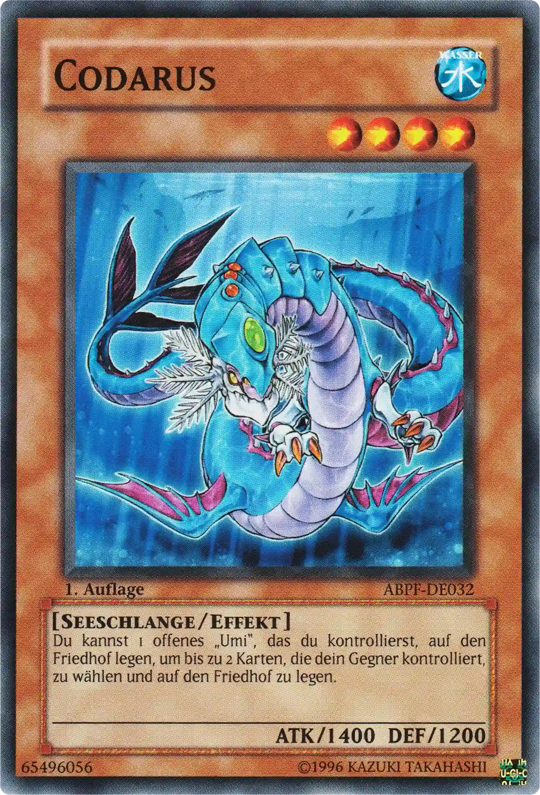 Codarus Yu-Gi-Oh! Karte ABPF-DE032 Common