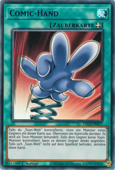 Comic-Hand Yu-Gi-Oh! Karte DLCS-DE077 Purple Ultra Rare