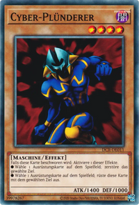 Cyber-Plünderer Yu-Gi-Oh! Karte DCR-DE011 Common