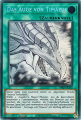 Yu-Gi-Oh! Ghost Rare Karte Beispiel mit blassem spiegelndem Geister-Foil