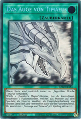 Das Auge von Timaeus Yu-Gi-Oh! Karte GFP2-DE183 Ghost Rare
