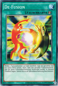 De-Fusion Yu-Gi-Oh! Karte YGLD-DEB31 Common