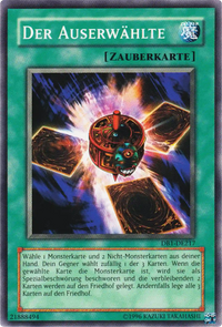 Der Auserwählte Yu-Gi-Oh! Karte DB1-DE217 Common